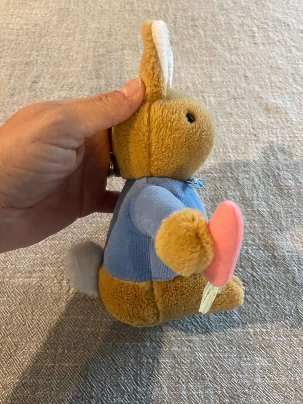 Vintage Eden Peter Rabbit Plush 7" Stuffed Collectible Novelty Bunny! - Picture 4 of 4